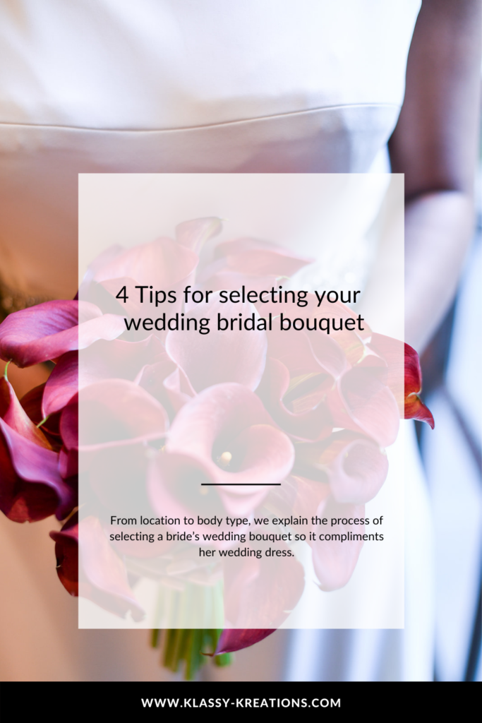 blog post tips for selecting your wedding bridal bouquet