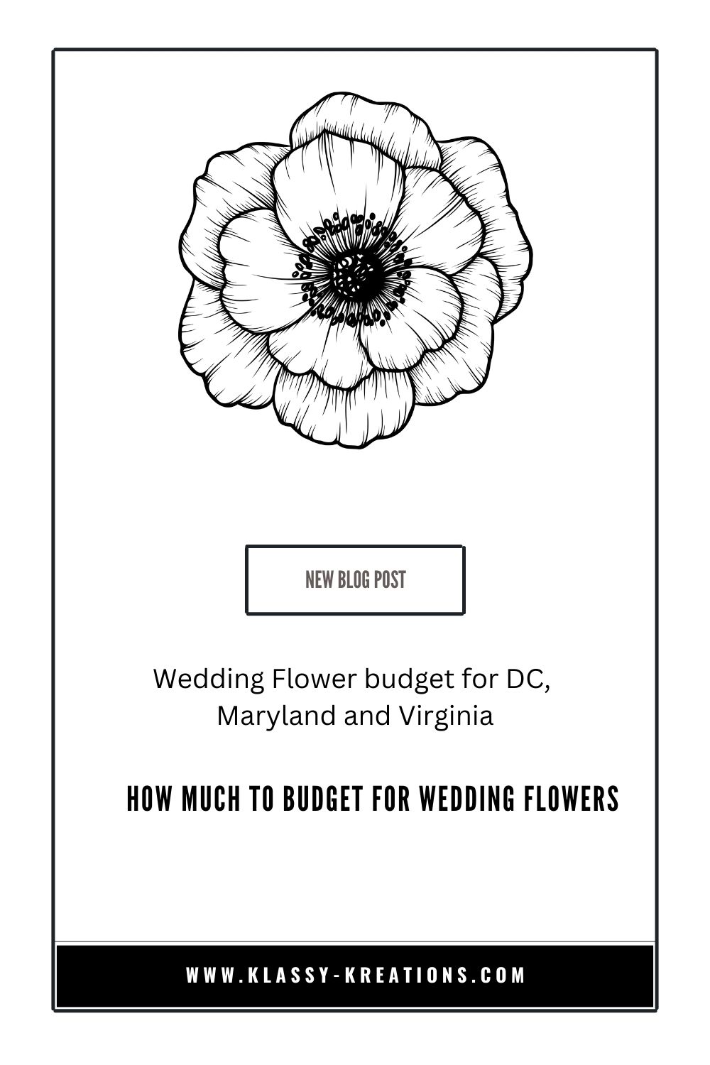 What is the average cost for wedding flowers in 2024? klassy
